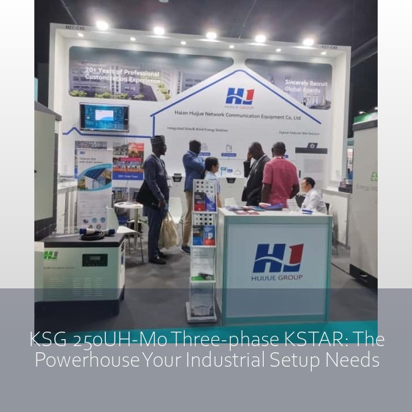 KSG 250UH-M0 Three-phase KSTAR: The Powerhouse Your Industrial Setup Needs